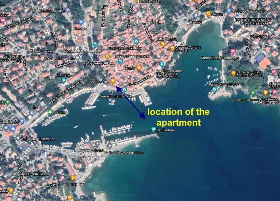 Casa Aurelia - Aurelia Design Apartment Krk Town Luaran gambar